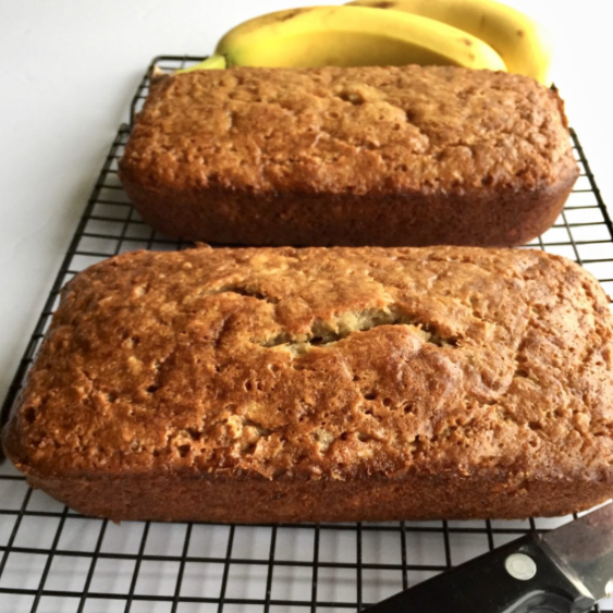 Banana Bread – Gluten, dairy, and egg-free options
