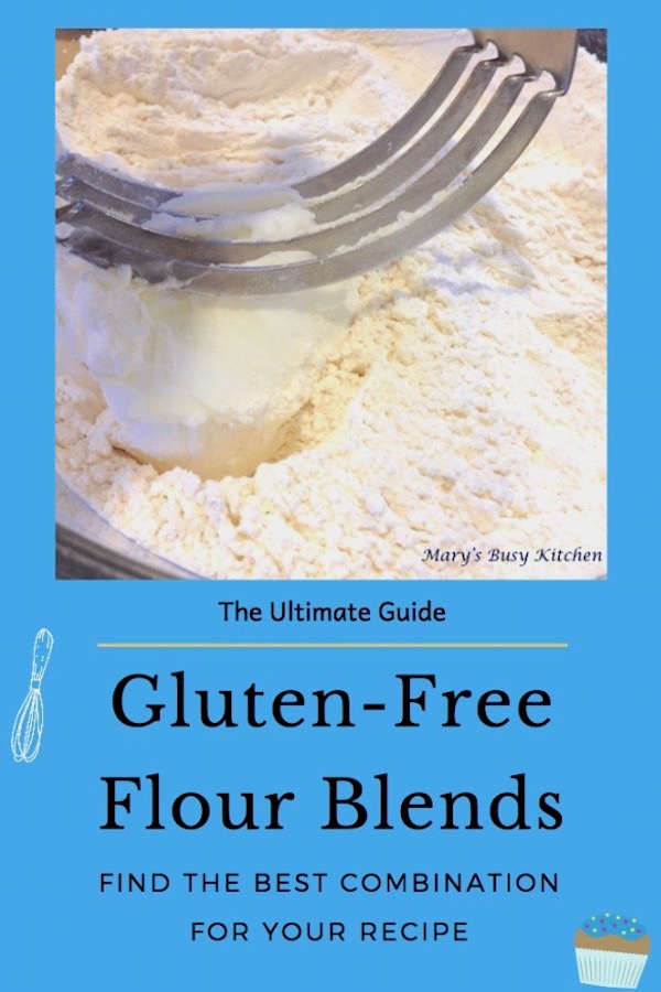 homemade gluten-free flour blends for baking and cooking