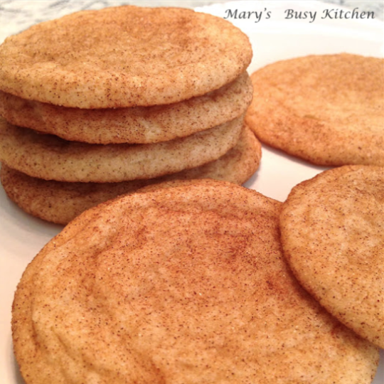 GF Snickerdoodle Cookies ~ Allergy-Friendly Options