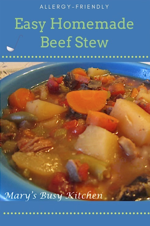 Easy slow cooker beef stew