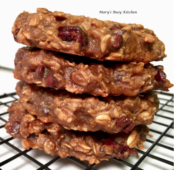 GF Sunflower, Nutty Oat & Cherry Cookies ~ Vegan