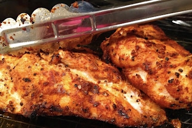 spicy grilled bbq chicken