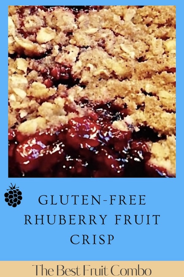 the best rhuberry fruit crisp