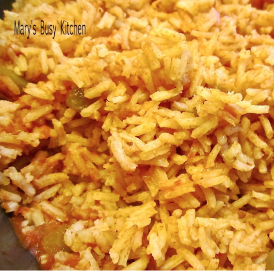 Quick & Easy Spanish Rice a gluten & dairy free side dish