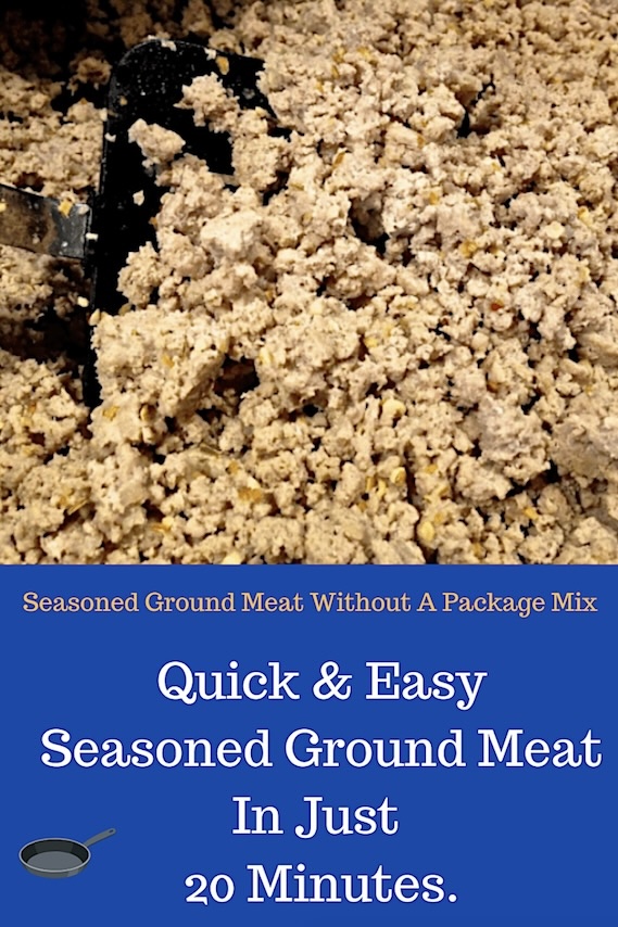 seasoned ground meat gluten-free and low fodmap