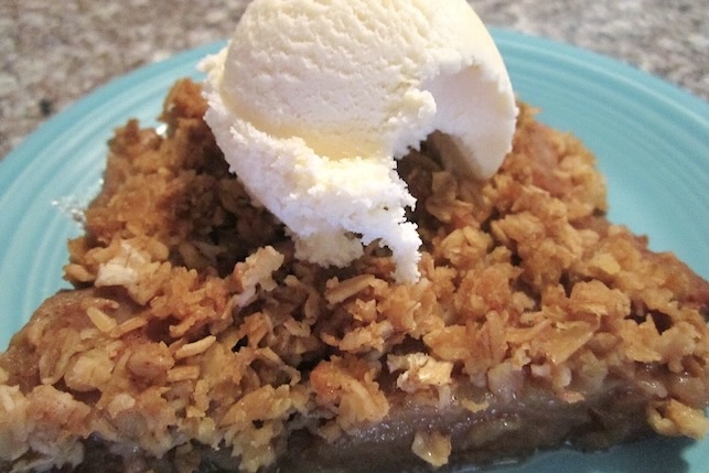 light hearted apple crisp - gluten, dairy, nut, and egg-free