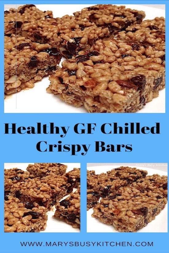 chilled snack bars, vegan and gluten-free