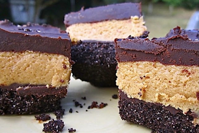 chocolate peanut butter bars