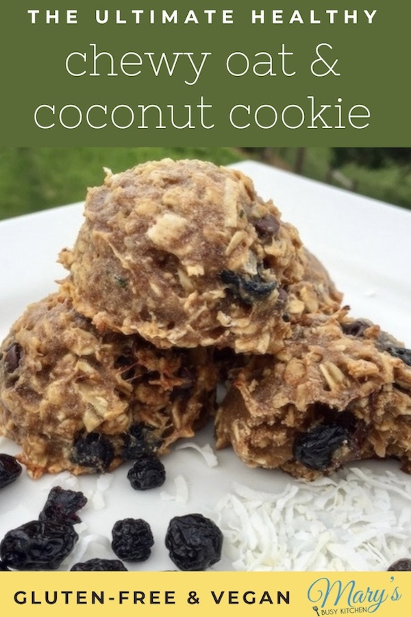 healthy oat cookies with protein and fiber