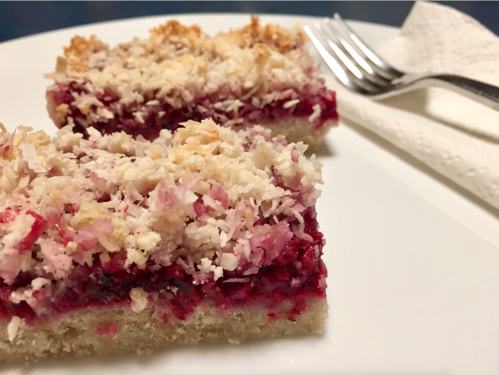 GF Jam And Coconut Bars AllergyFriendly