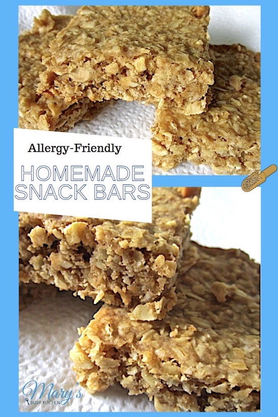 gluten-free natural snack bars