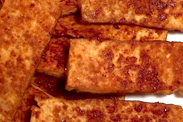 Tempting Tofu Bacon ~ Gluten-free & plant-based