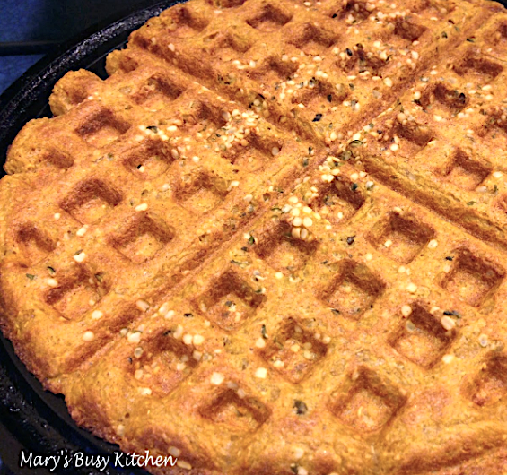 Gluten Free Banana Pumpkin & Oat Waffles