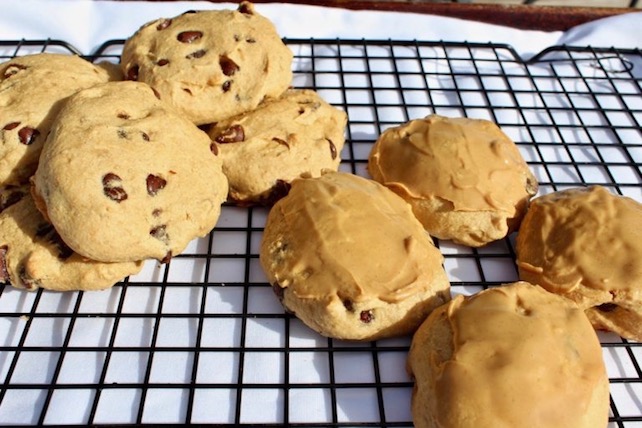 Nearly No Fat Chocolate Chip Cookies ~ Gluten-Free option      