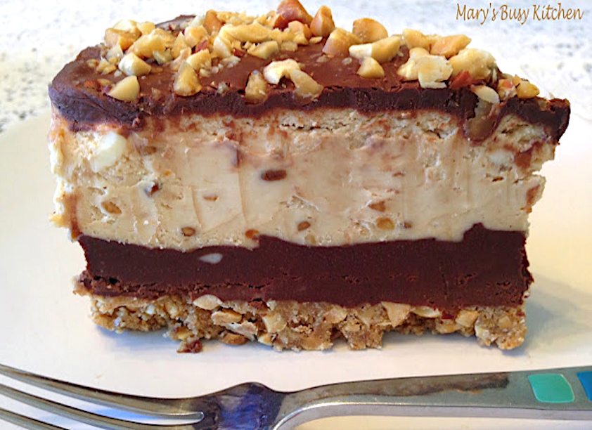 chocolate peanut butter cheesecake