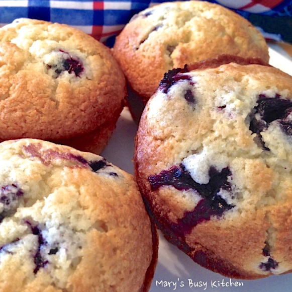 Blueberry-Lemon Zest Muffins. Gluten free and vegan options.