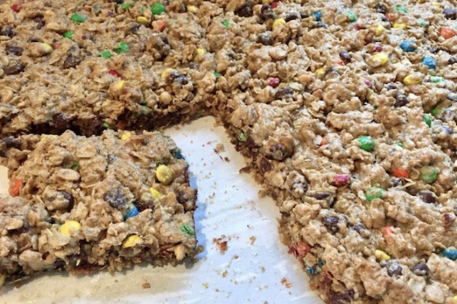 gluten-free and vegan cookie bars