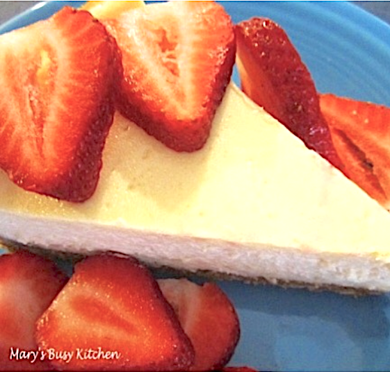 Quick & Easy Cheesecake  ~  Delicious with a gluten free option