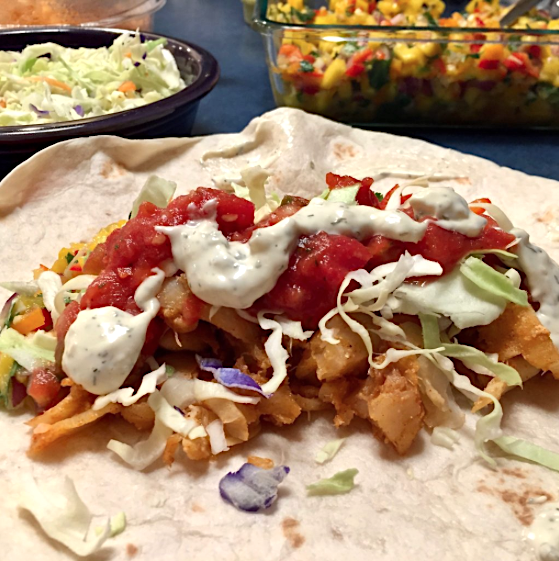 Tasty Fish Tacos ~ A gluten-free rub that is perfectly spicy!