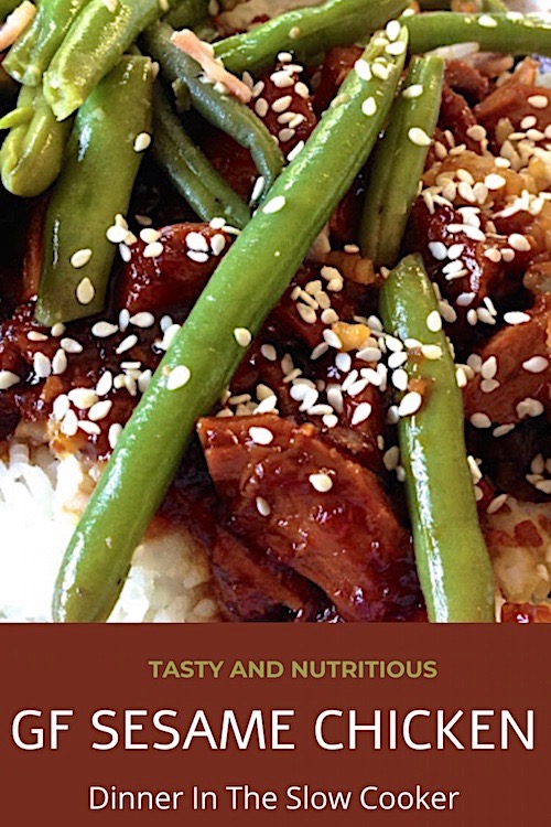 sesame chicken in the slow cooker a gluten-free recipe