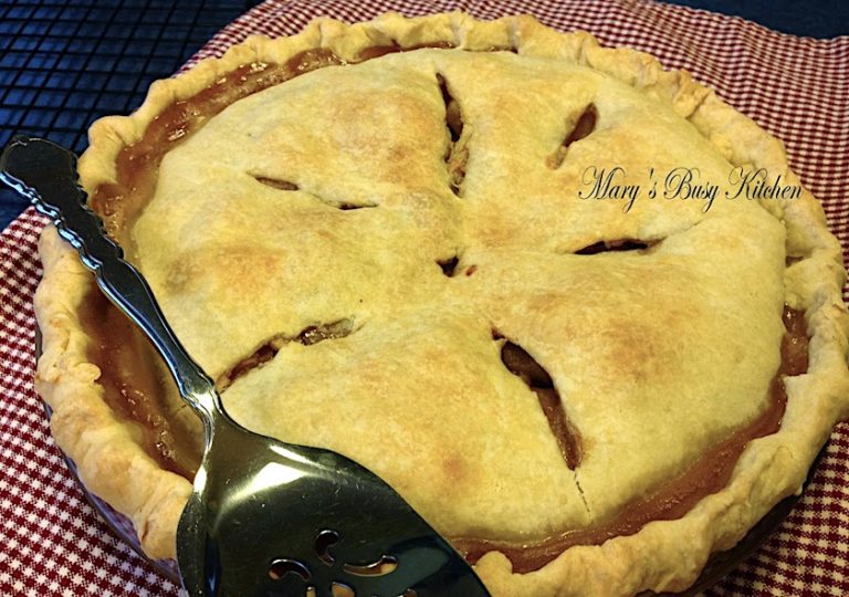 Country Style Apple Pie ~ Gluten-free option