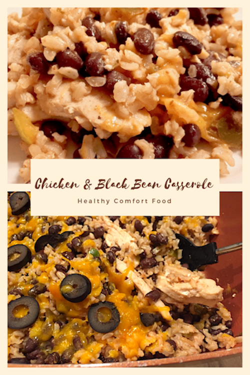 chicken and black bean casserole