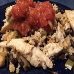 chicken and black bean and rice casserole