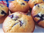 blueberry muffins with lemon zest. Gluten free and allergy friendly options. WW points