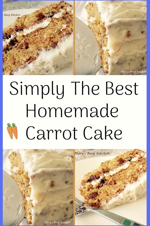 the best homemade carrot cake