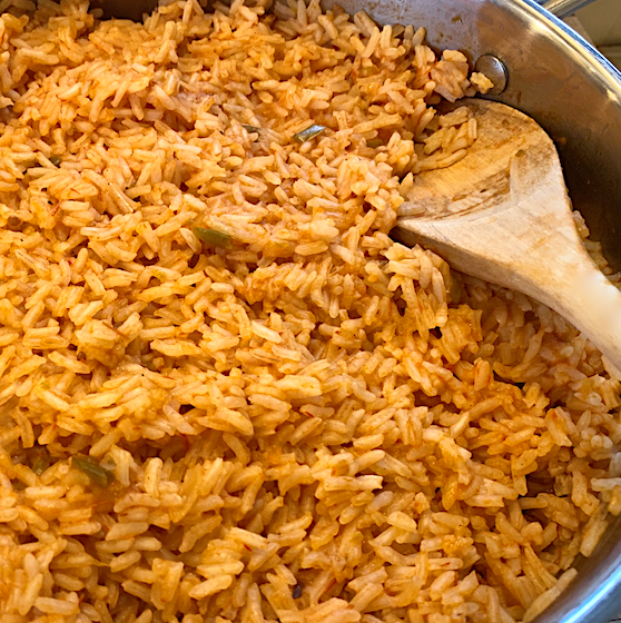 Quick & Easy Spanish Rice  ~ Gluten & dairy-free