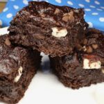 nearly no fat s'more brownies gluten-free and vegan