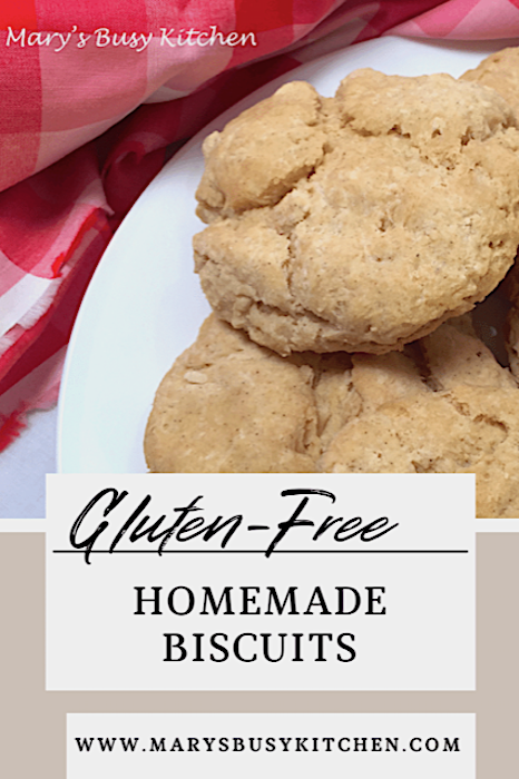 Easy gluten-free homemade biscuits. egg free and dairy free options