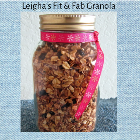 Leigha’s Fit & Fab Granola ~ Gluten-free & vegan