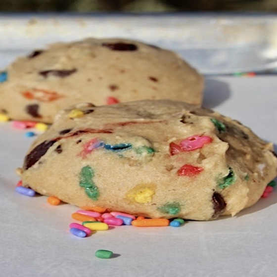 nearly no-fat party cookies