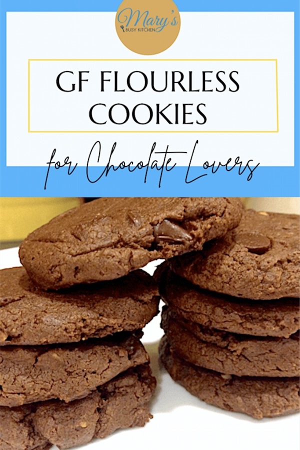 gf double chocolate chip cookies
