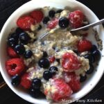super food breakfast with oatmeal
