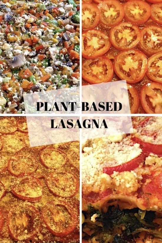 healthy vegan lasagna with a gluten-free option