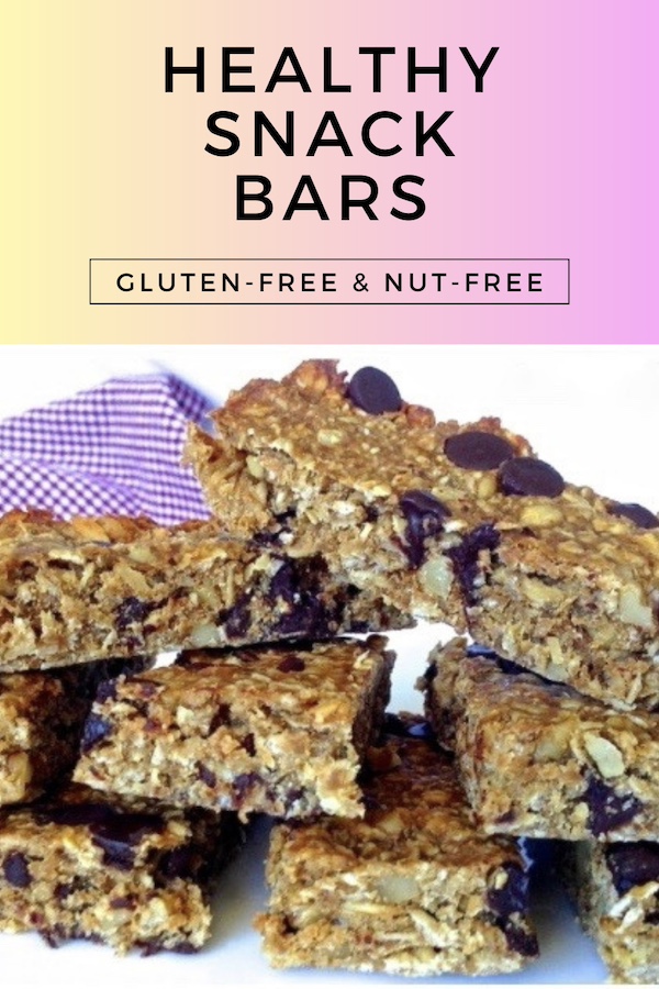 Healthy snack bars that are gluten and nut-free