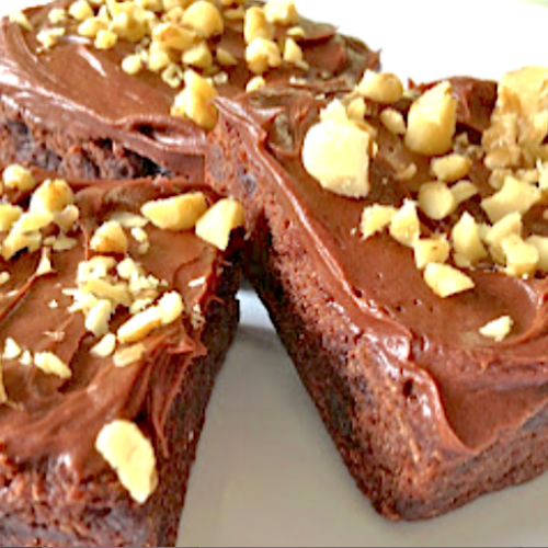 GF Double Chocolate Banana Brownies A LowFat Recipe
