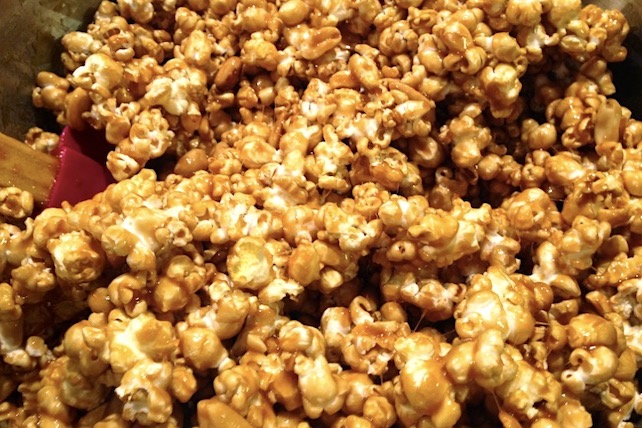 Granny’s  Baked Caramel Corn ~ Gluten-Free