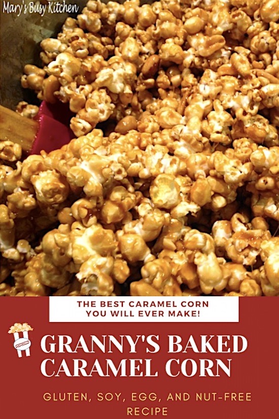 easy delicious homemade caramel corn