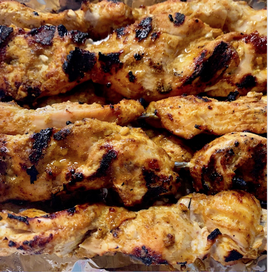 Satay Chicken Skewers ~ Gluten-free