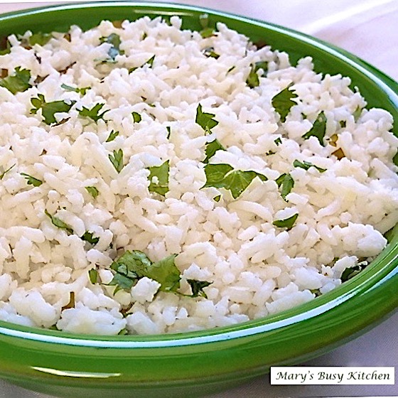 easy chipotle lime rice
