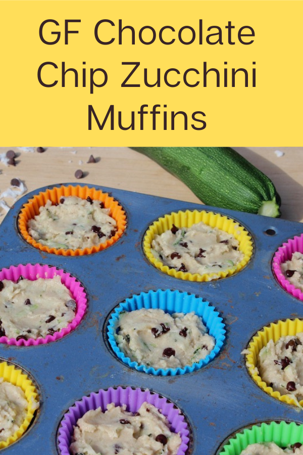 Easy and healthy chocolate chip zucchini muffins