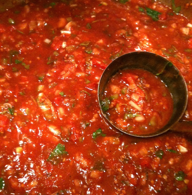 fresh homemade salsa