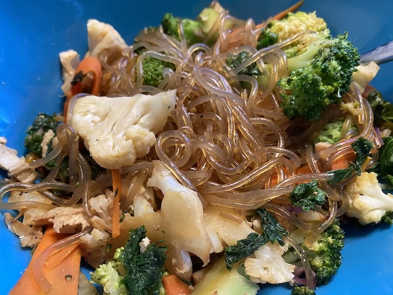 Easy glass noodles