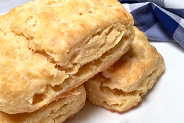 easy flakey homemade biscuits with gluten-free options