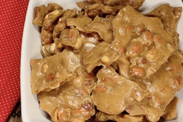 Easy Microwave Peanut Brittle