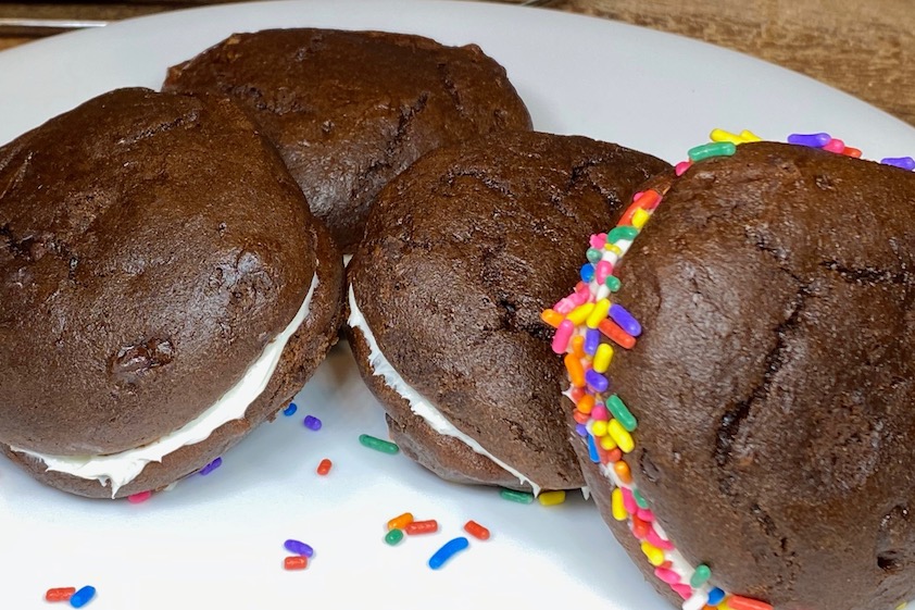 Healthy Chocolate Protein Whoopie Pies