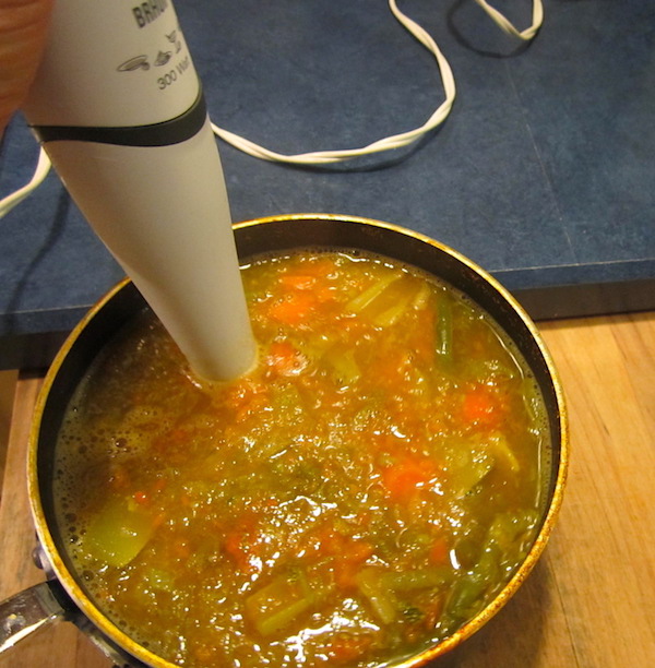 pureed vegetable soup